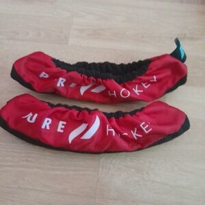 Pure Hockey Skate Guard, Red, Size:M